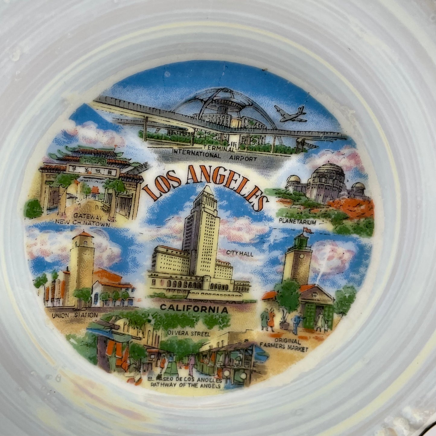 Los Angeles Souvenir Custom Teacup Candle | 4.5 oz.