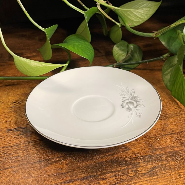 Sango Silver Rose Teacup Candle | Various Fragrances