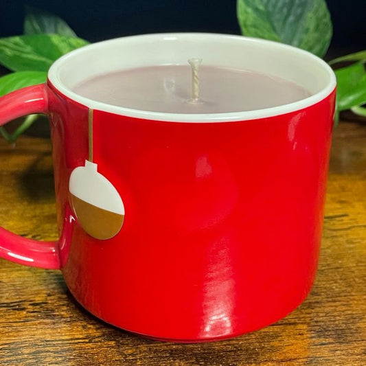 Starbucks Ornaments Mug Candle | Peppermint Mocha