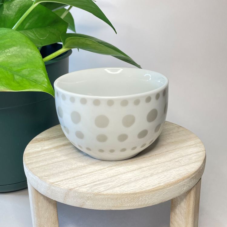 Cheeky I Help End Hunger Handleless Teacup Candle | 5.5 oz.