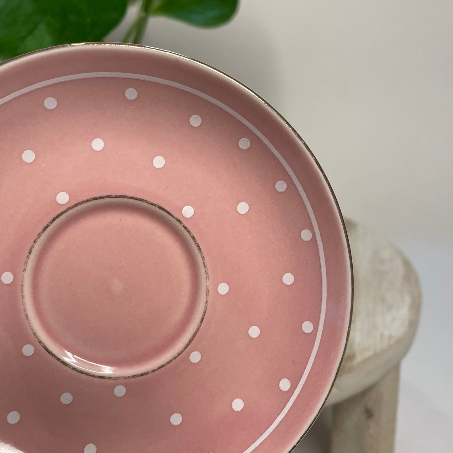 FAO Schwarz Pink Polka Dot Custom Teacup Candle | 1.5 oz.