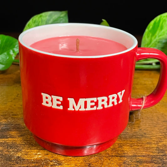 Merry & Bright Christmas Mug Candle | Wassail