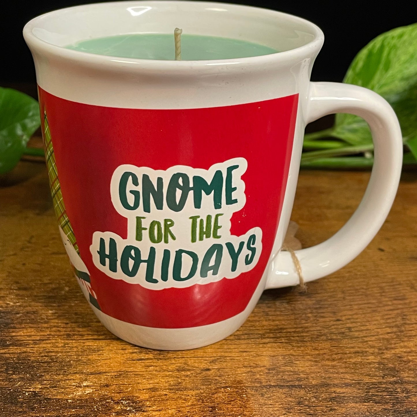 Gnome for the Holidays Mug Candle | Christmas Hearth