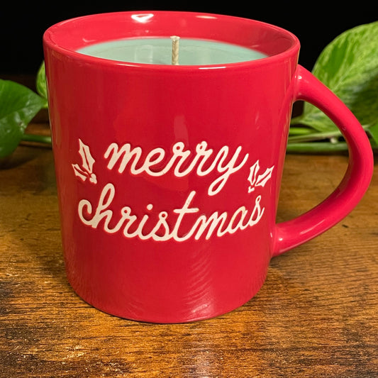 Target "Merry Christmas" Mug Candle | Christmas Hearth
