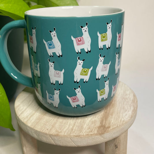 Llama Llama Custom Coffee Mug Candle | 15 oz.