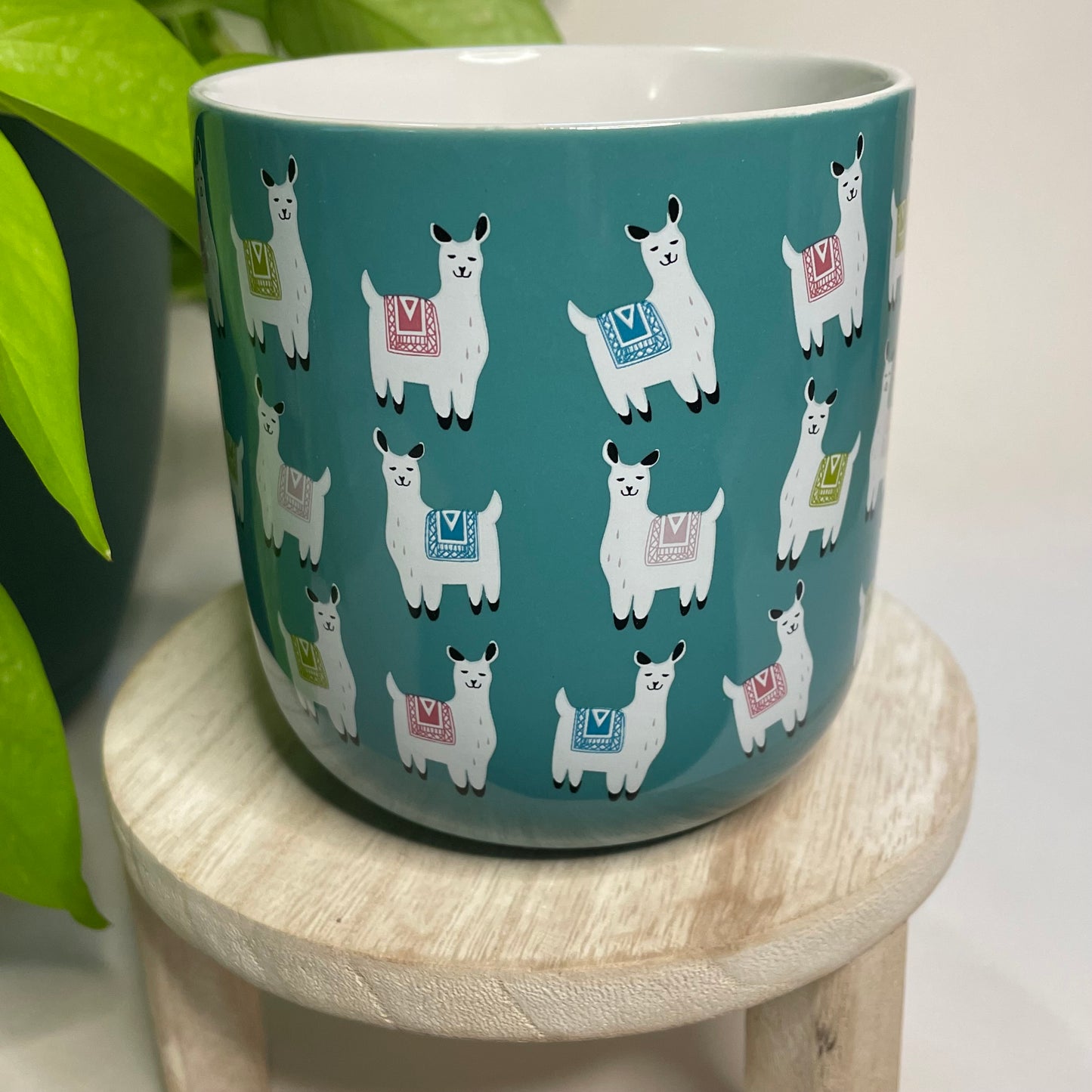 Llama Llama Custom Coffee Mug Candle | 15 oz.