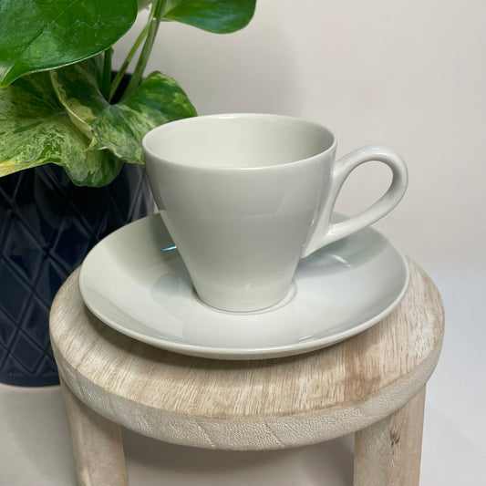 White Mikasa Espresso Cup Custom Candle | 2.5 oz.