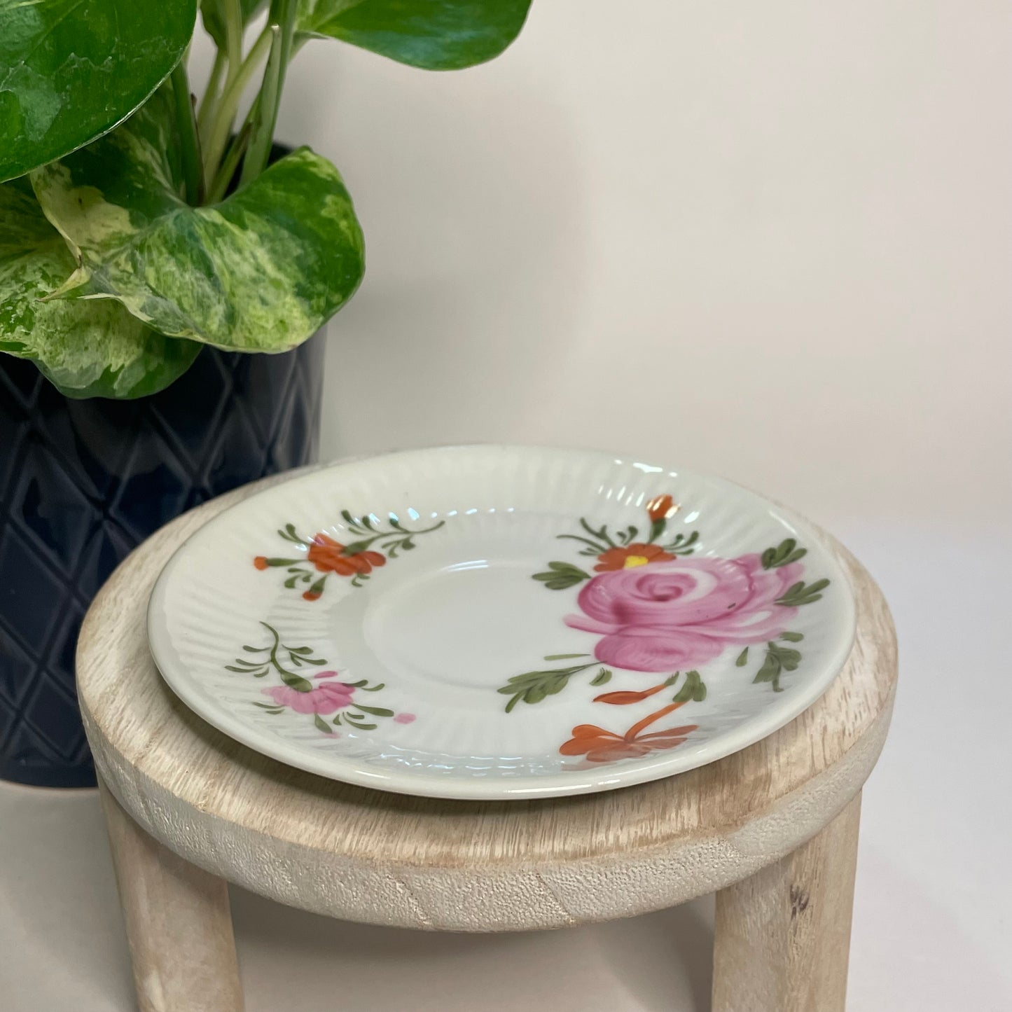 August Warnecke Ostfriesische Rose Mini Teacup Custom Candle | 2.5 oz.