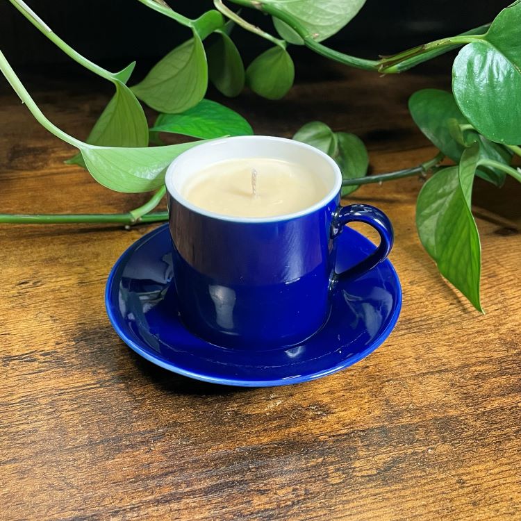 Cobalt Blue Espresso Cup | Various Fragrances
