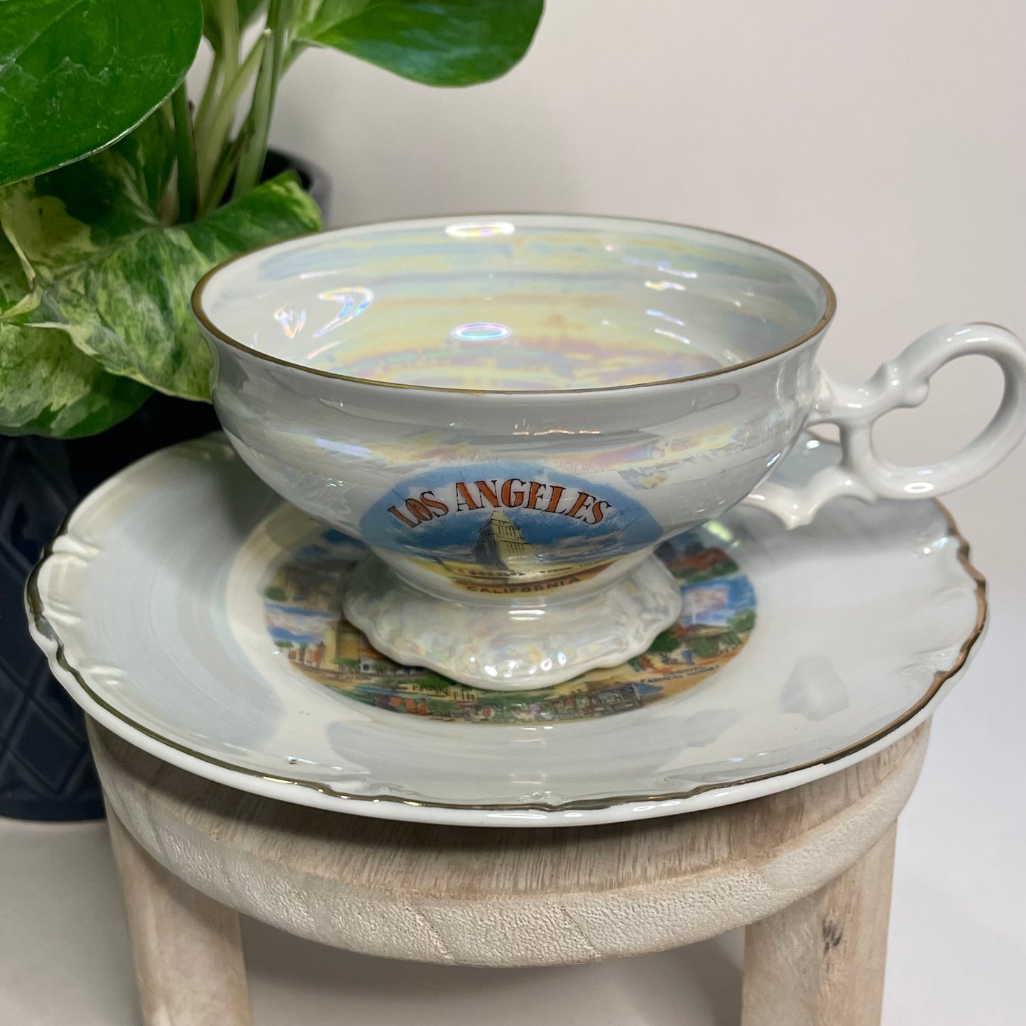Los Angeles Souvenir Custom Teacup Candle | 4.5 oz.