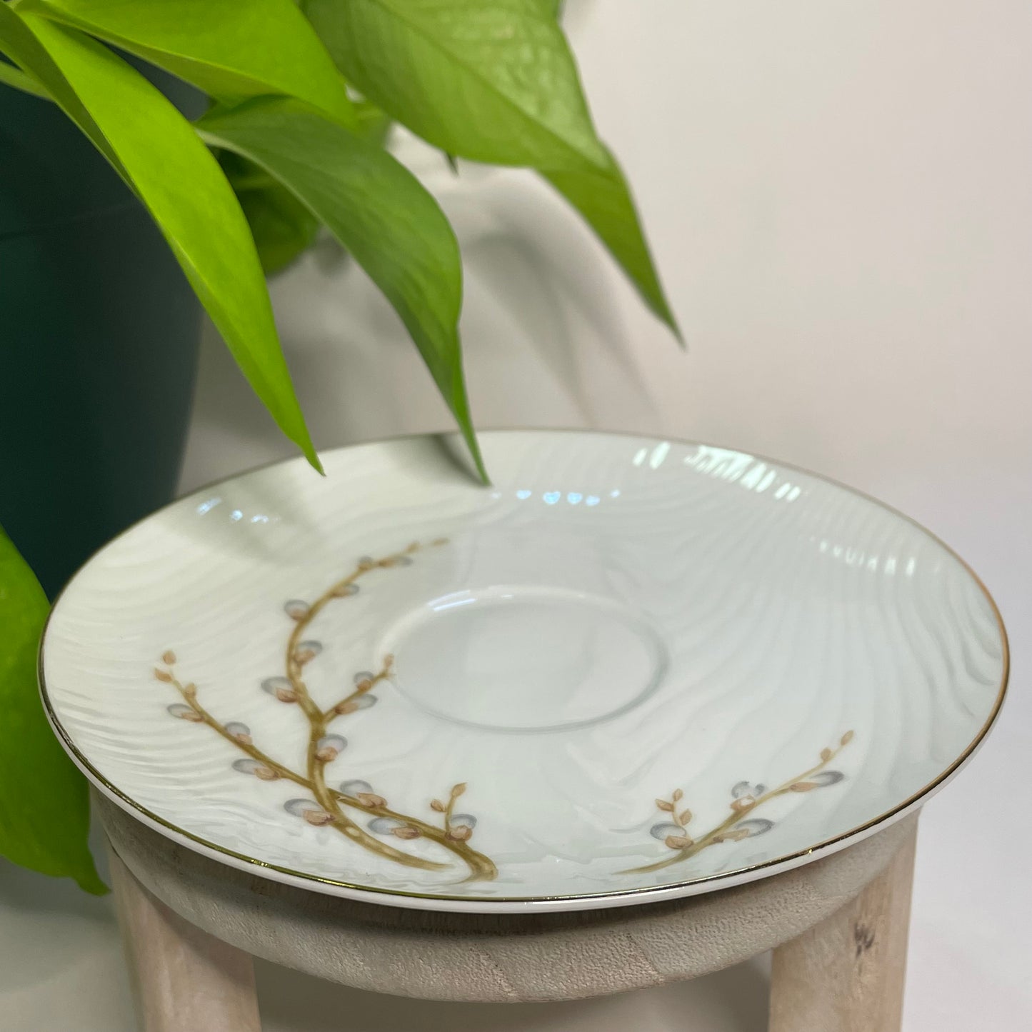 Century China Brook Willow Custom Teacup Candle | 5 oz.