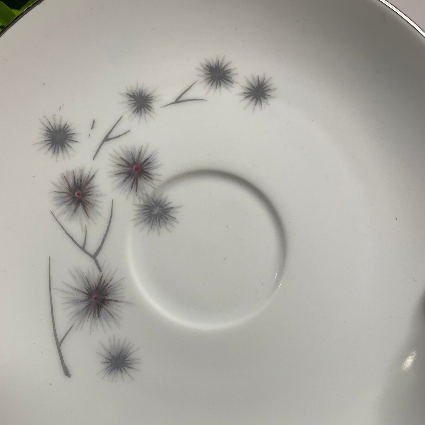 Platinum Star Burst Teacup Candle | 5 oz.