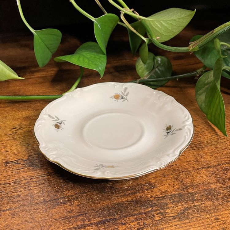 Golden Rose Teacup Candle | Various Fragrances