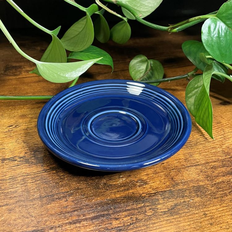 Fiestaware Homer Laughlin Blue Teacup Candle | Various Scents