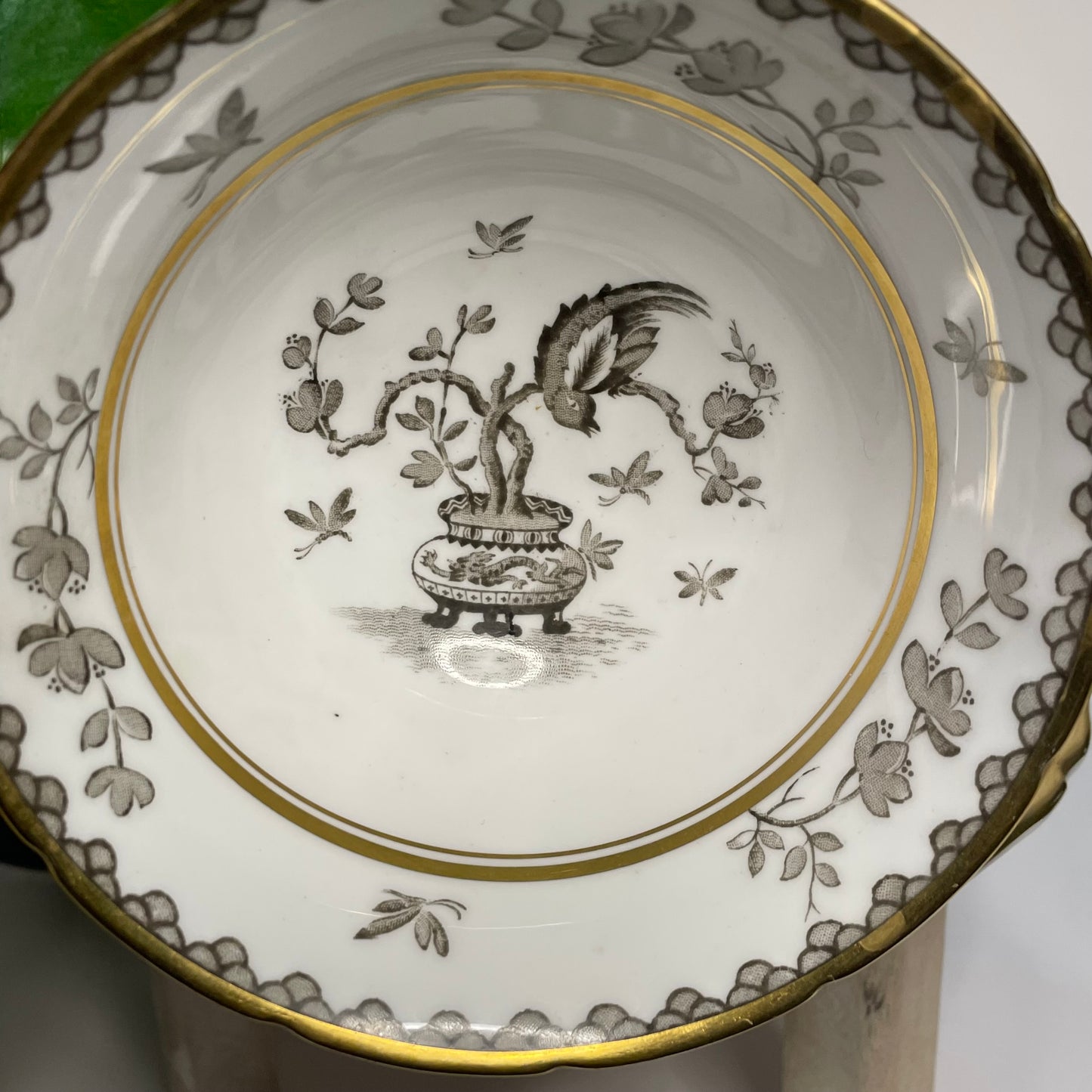 Ming Blossom Footed Double-Handle Teacup Candle | 5 oz.