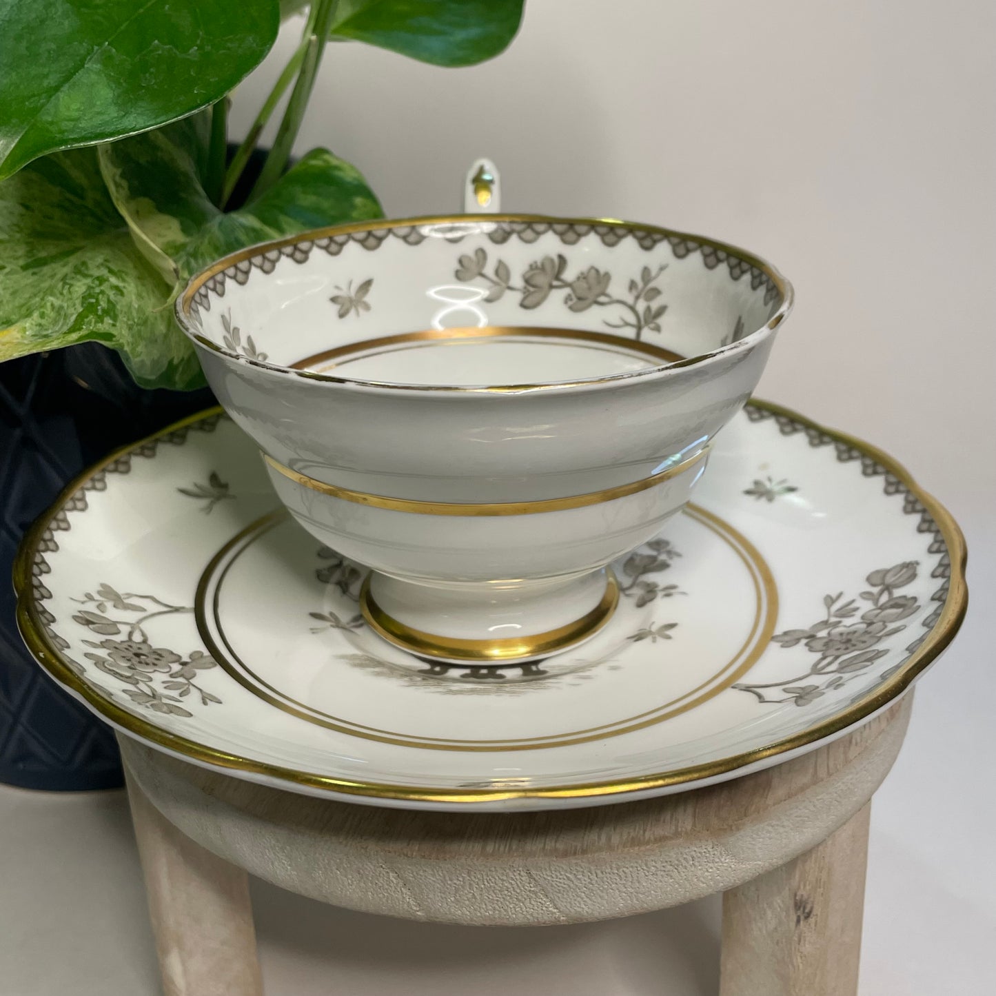 Ming Blossom Footed Teacup Candle | 5 oz.