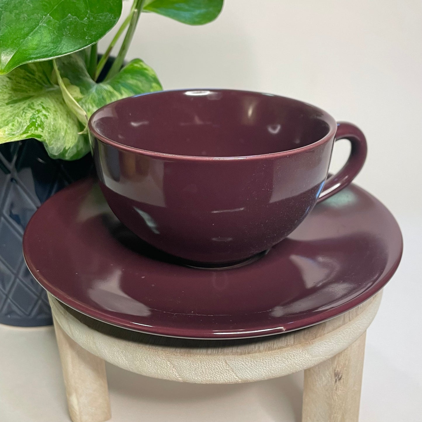 Old Amsterdam Plum Custom Teacup Candle | 5 oz.