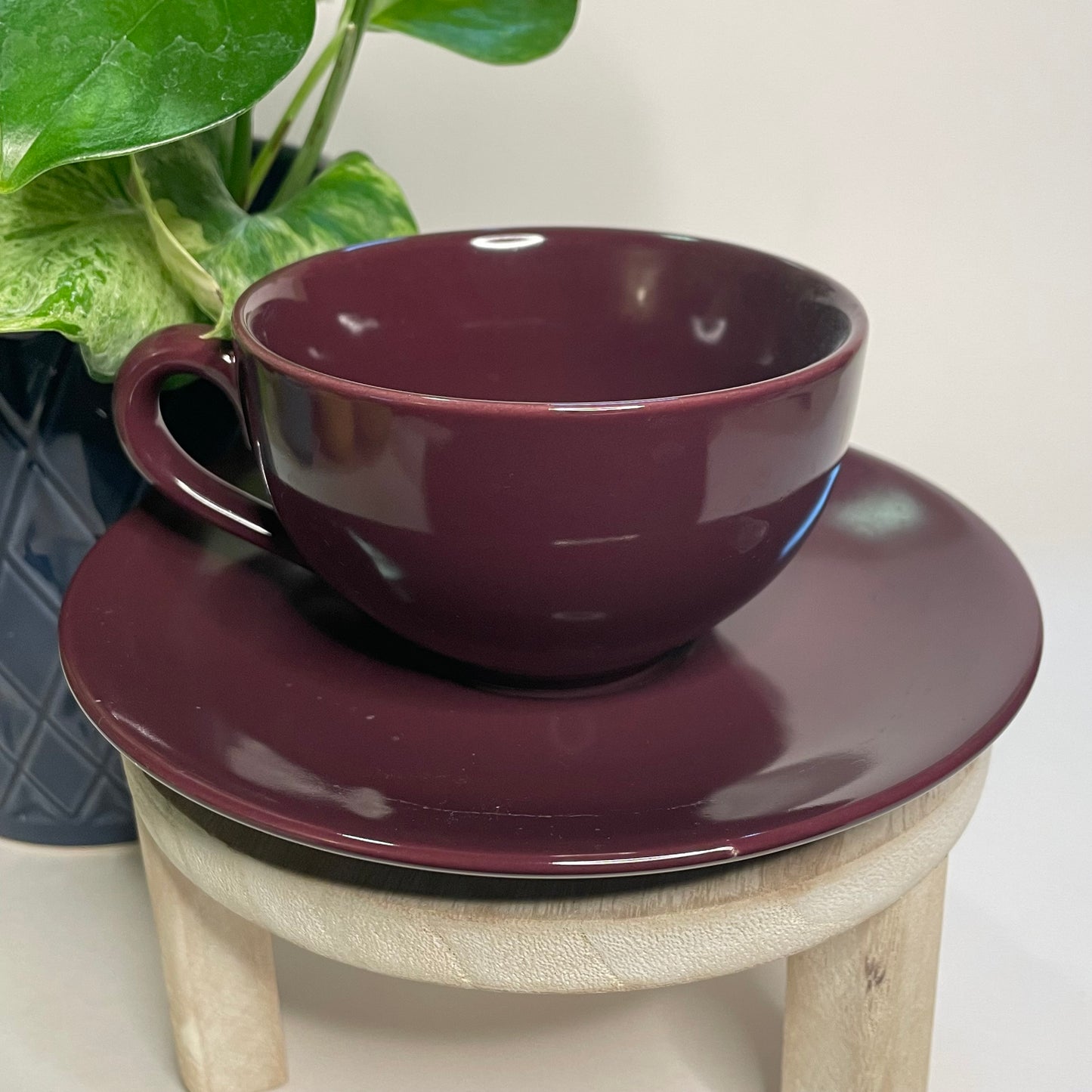 Old Amsterdam Plum Custom Teacup Candle | 5 oz.