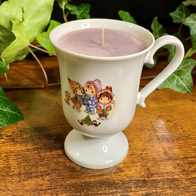Precious Moments Fluted Teacup Candle | Various Fragrances