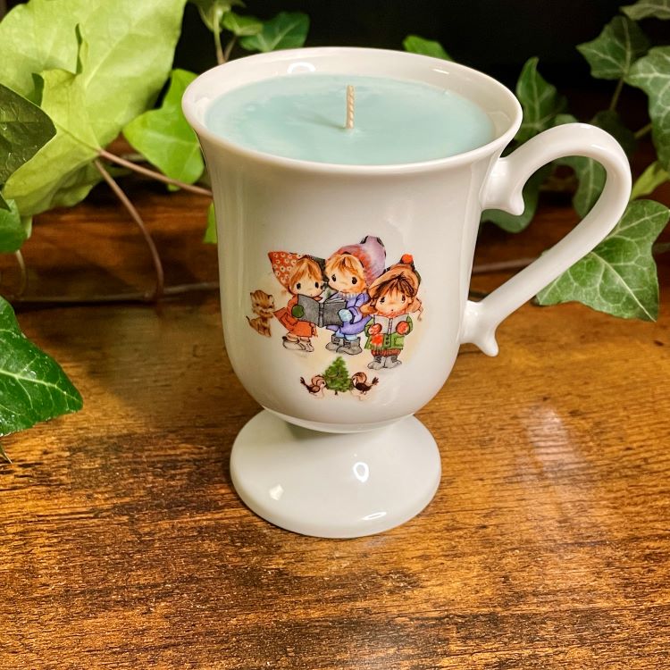 Precious Moments Fluted Teacup Candle | Various Fragrances