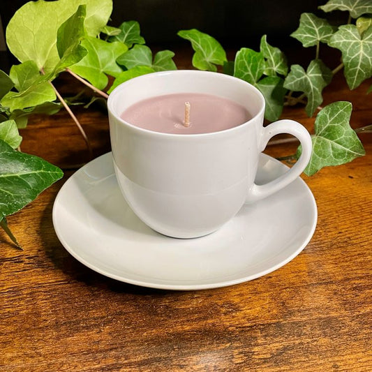Cuisena Carmel Teacup Candle | Coffee Shop
