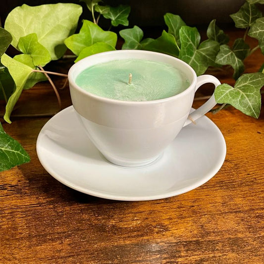 6 oz Smooth White Teacup Candle | Various Fragrances