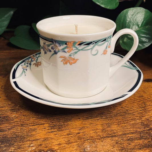Royal Doulton Juno Teacup Candle | Kudzu