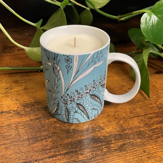 Cordon Bleu Coffee Mug Candle | Sea Mist