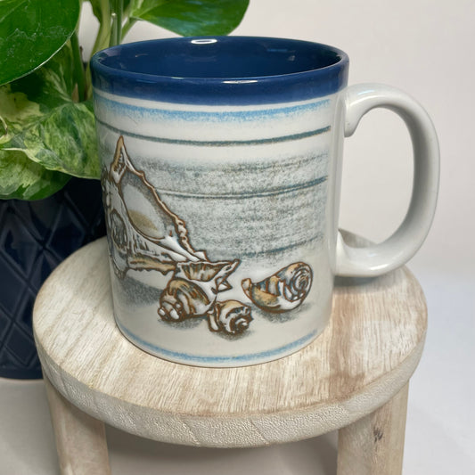 Ocean Beach Scene Custom Coffee Mug Candle | 8.5 oz.