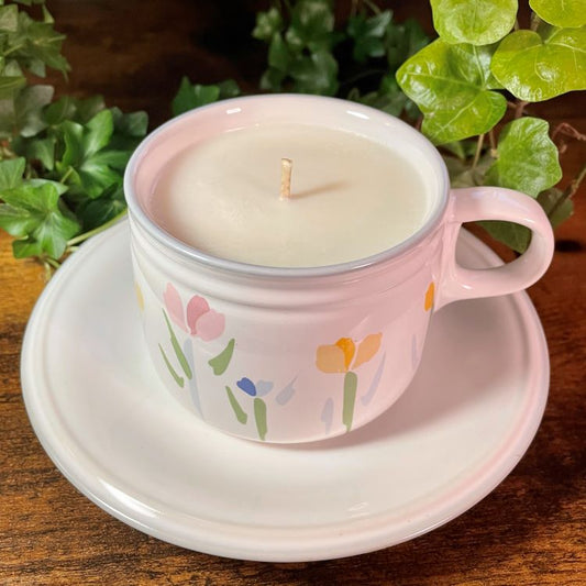 Studio Nova Fresh Mint Teacup Candle | Peppermint & Eucalyptus