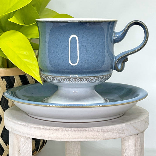 Denby Langley Castile Blue Footed Teacup | 5 oz