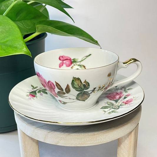 Japan Gem China Floral Custom Teacup Candle | 4.5 oz.